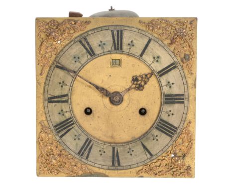  A fine Charles II eight-day longcase clock movement with 10 inch dial Joseph Knibb, London, circa 1685-90  The four knopped 