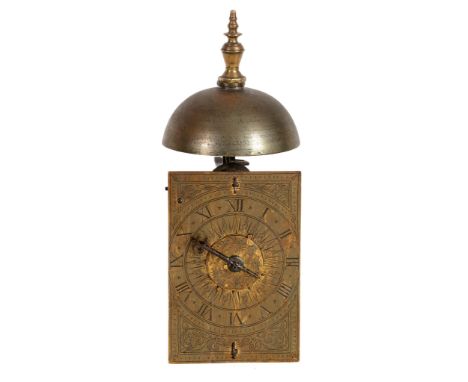  An important James I weight-driven wall timepiece with alarm Unsigned but firmly attributed to Robert Harvey, London, circa 