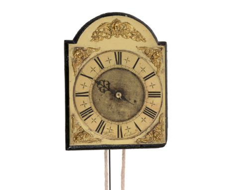  A rare George II thirty-hour weight-driven 'hook-and-spike' wall timepiece  James Woolley, Codnor, circa 1725  The three whe