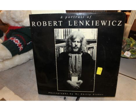 A copy of "A portrait of Robert Lenkiewicz"
