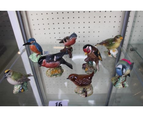 Collection of Beswick Ceramic birds (7) 