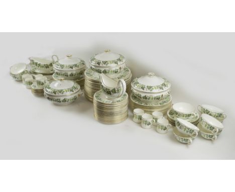 PART DINNER SERVICE, Wedgwood 'Santa Clara' [W4114], including twenty-four of each dinner, dessert and six plates, plus turee