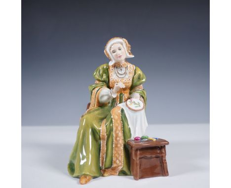 Royal Doulton figurine Anne of Cleves, model HN3356, from the Six Wives of Henry VIII collection. Issued in 1991 and modeled 