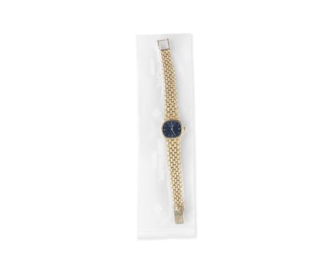 Patek Philippe. A service sealed lady's 18K gold manual wind oval bracelet watchModel: EllipseReference: 4133/1Date: Purchase