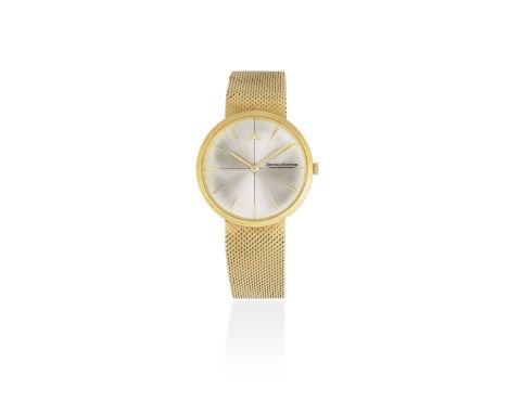 Jaeger-LeCoultre. An 18K gold manual wind bracelet watchModel: 1901Date: Circa 1962Movement: Jewelled Cal.K818/C manual wind,