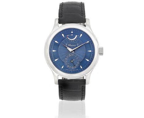 Chopard L.U.C. A limited edition 18K white gold manual wind wristwatch with power reserveModel: QuattroReference: Limited Edi
