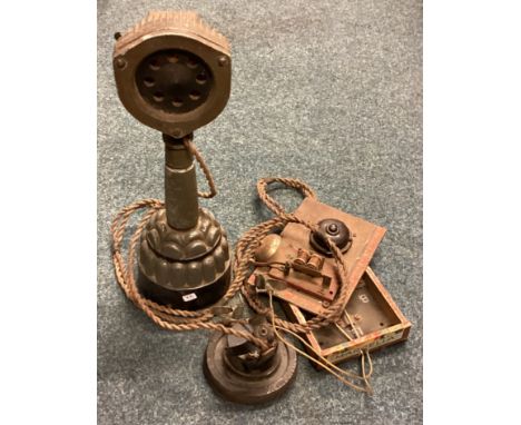 An old tannoy speaker. Est. £20 - £30.