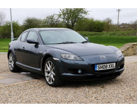 2008 Mazda RX-8 40th Anniversary LE Registration number: SH08 XXL Date of first registration: 31 05 2008 VIN number: JMZSE173