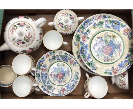 A collection of Mason's ware, circa 20th Century to include; dinner plates and also included in the collection of along with 
