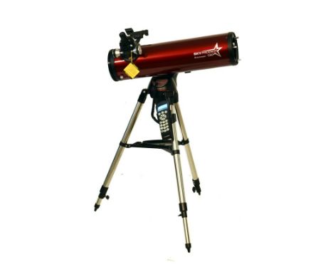 Celestron Sky Prodigy 130 telescope with Star Sense control on tripod stand   Condition: 