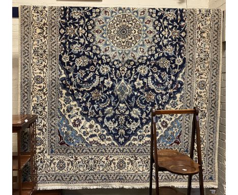 FINE CENTRAL PERSIAN NAIN CARPET 300CMS X 200CMS