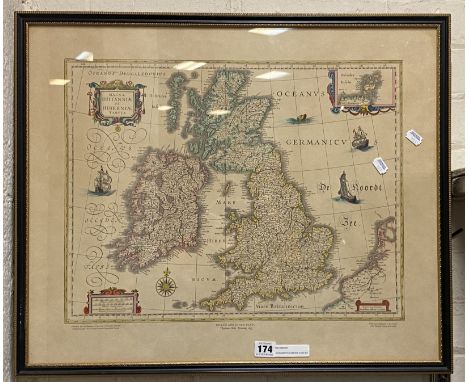 JOHN BARTHOLOMEW &amp; SONS MAP OF BRITTANIA