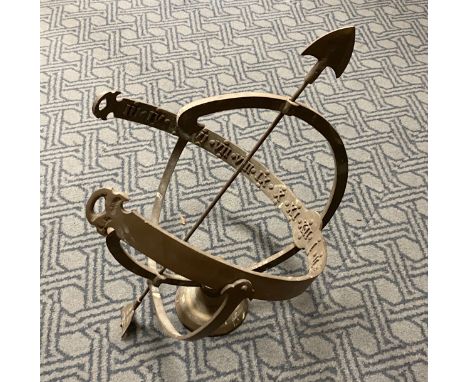 ARMILLARY SPHERE SUNDIAL
