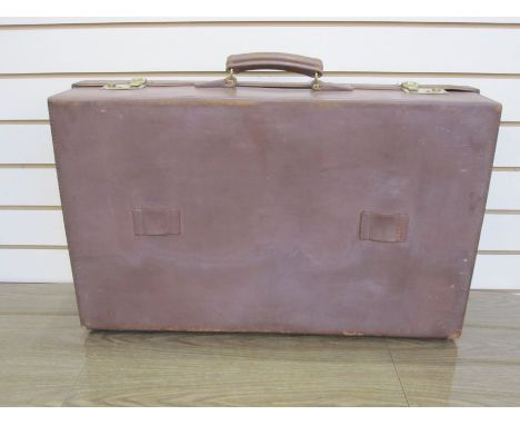 Vintage leather suitcase 75 x 47 cms approx.