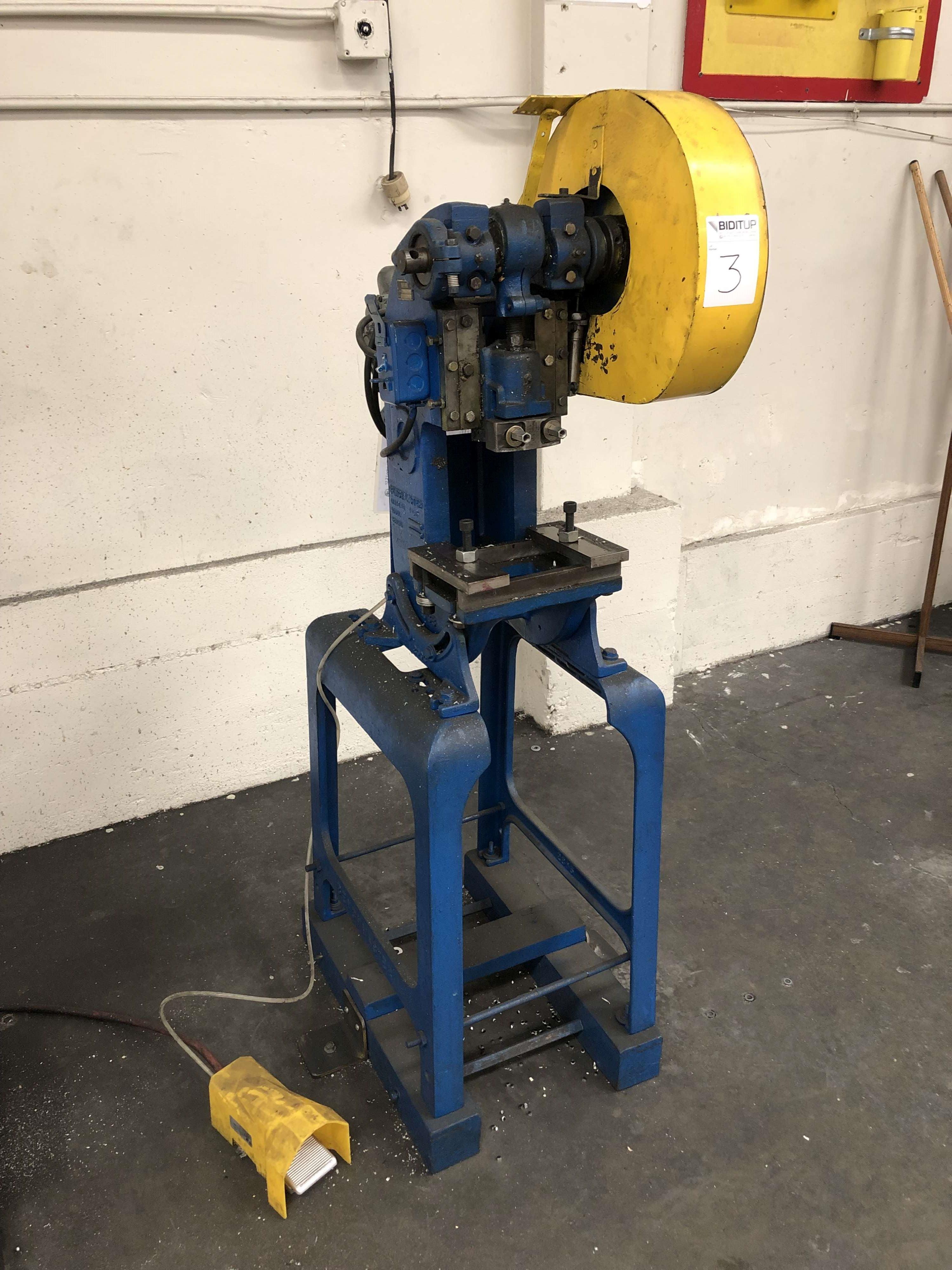 Benchmaster 5 Ton OBI Punch Press, Model 152, 1/2 HP Motor, Electric