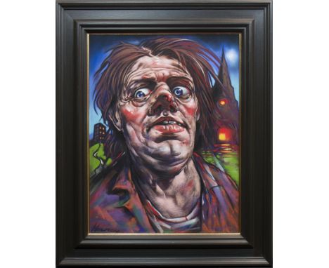 * PETER HOWSON OBE,KNOW THYSELFpastel, signed62cm x 47cmFramed and under glass