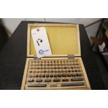 Gauge block set