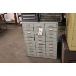 Bin cabinet w/ hardware 30" x 16" x 37"