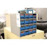Index cabinet w/ reamers, HSS & carbide