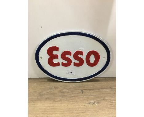 CAST METAL ESSO SIGN