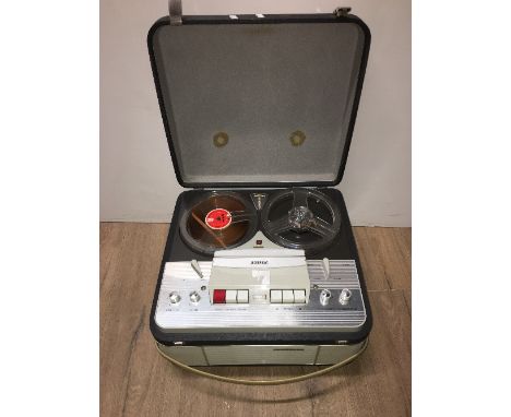 A VINTAGE PHILLIPS TAPE RECORDER
