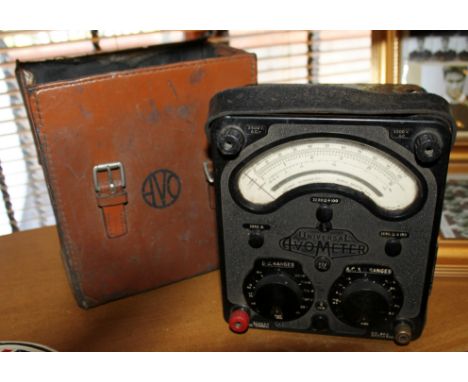 Vintage cased universal Avometer