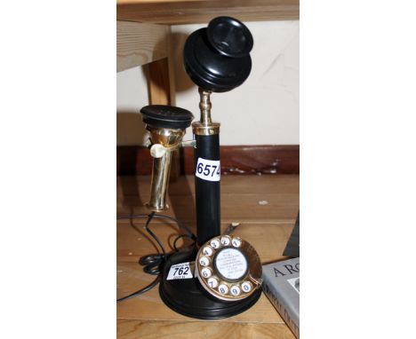 Reproduction candlestick telephone