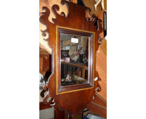 Small Edwardian Chippendale style mirror
