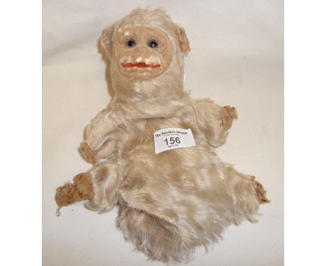 A Norah Wellings monkey glove puppet, c.1930s