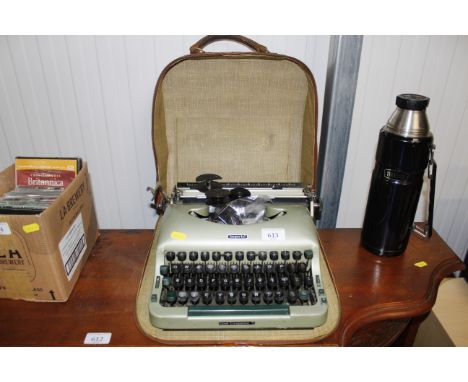 An Imperial Good Companion 5 typewriter in case