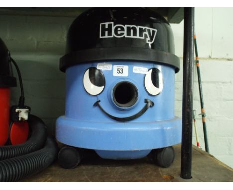 Blue Henry hoover, no tools 