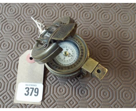 Brass compass