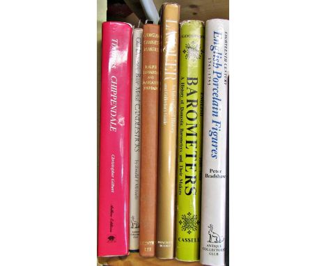 Antique Interest - Thomas Chippendale by Christopher Gilbert, English Barometers and their Makers, by Goodison, etc (6)