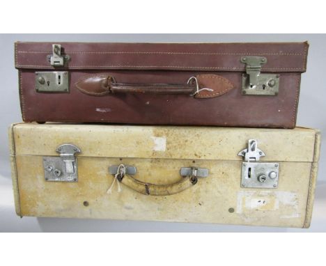 Two vintage pieces of luggage 