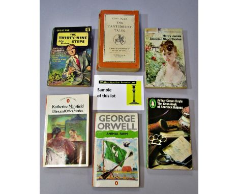 A collection of vintage Penguin paperbacks, together with some Pelican and other publications 