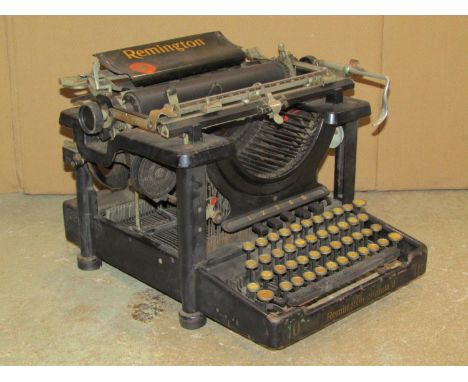 A vintage Remington standard 10 typewriter 