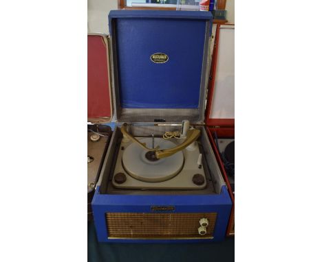 A Vintage Dansette Major Deluxe Record Player 