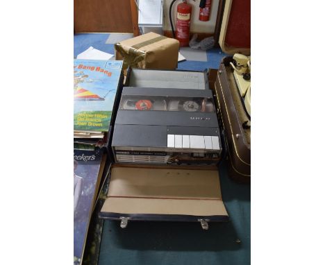 A Vintage Uher Reel-to-reel 4 400 Report Stereo Tape Recorder 