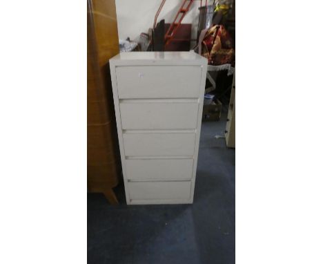 A Vintage Five Drawer Chest, 45cm Wide 