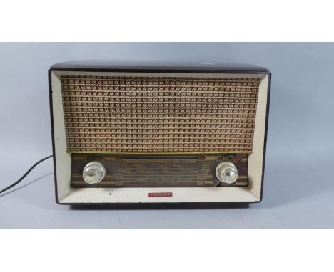 A Vintage Philips Radio, 34cm Wide 