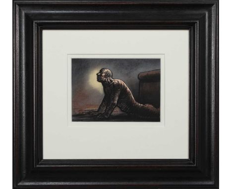 * PETER HOWSON OBE (SCOTTISH b. 1958),UNTITLEDpastel on paper, signedimage size 20cm x 28cm, overall size 61cm x 66cm Mounted