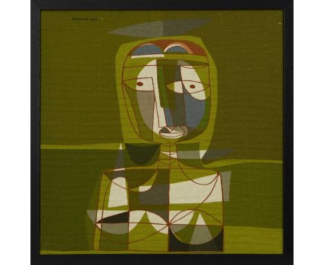 * ROBERT STEWART (SCOTTISH 1924-1995),UNTITLEDprint on linenimage size 42cm x 42cm, overall size 46cm x 46cm Framed. Note: Pr
