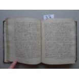 Theologie/Philosophie.- Zwei Ab- bzw. Mitschriften zu moral-theologischen Vorlesungen von