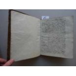 Meteorologie.- Handschriftliche Aufzeichnungen und Abschriften (vermutlich) von dem böhmischen