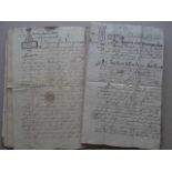 Schleswig-Holstein.- Grödersby.- 12 handschriftliche Haus-, Grundstücks-, Verkaufs- und Erbakten des