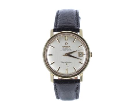 Omega Constellation Chronometer automatic gold plated and stainless steel gentleman's wristwatch, ref. 168010, circa 1966, se