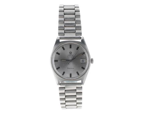 Omega Genéve automatic stainless steel gentleman's bracelet watch, ref. 166.041, circa 1968, serial no. 264197xx, circular si