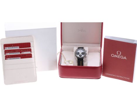 Omega Speedmaster Racing Co-Axial Chronometer chronograph stainless steel gentleman's wristwatch, ref. 32632405004001, serial