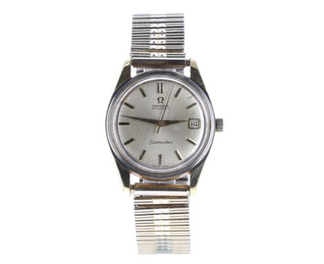 Omega Seamaster automatic gold plated and stainless steel gentleman's bracelet watch, ref. CD 166.010, circa 1965, serial no.
