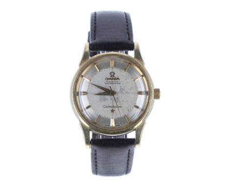 Omega Constellation Chronometer automatic gold capped and stainless steel gentleman's wristwatch, ref. 14381, circa 1960, ser